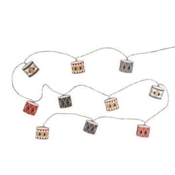 Lichterkette mit gemusterten Trommeln LED 2 m Das Alte Apotheke