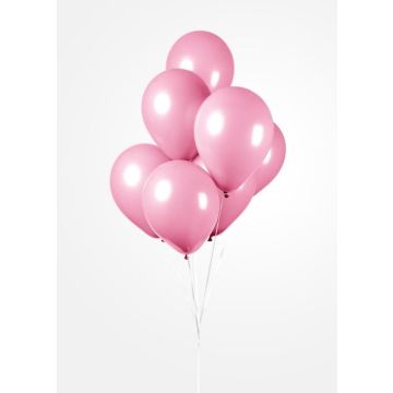 Lyserøde Balloner 50x - 30 cm 