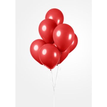 Rote Ballons 100x - 30 cm