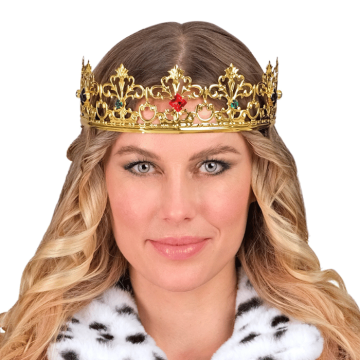 Guld krone deluxe - one-size