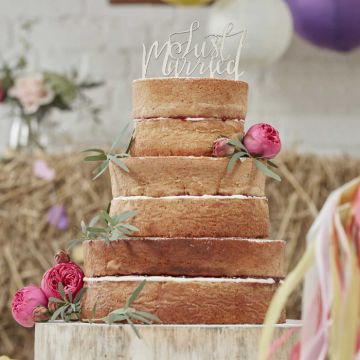 Just Married Kuchenstecker