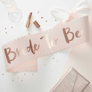 Bride To Be Schärpe - 10x75 cm