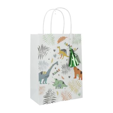 Geschenkverpackungen mit Dinosauriermotiven 6x - 27x20 cm