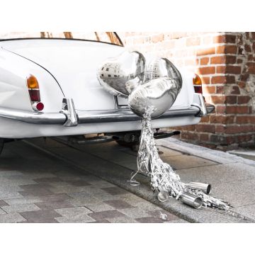 Auto Dekoration Silber - 10 Teile