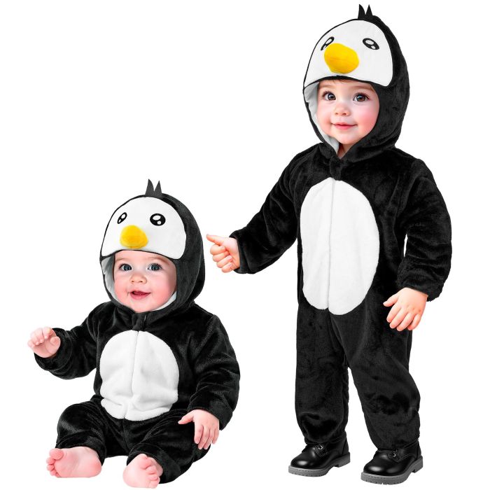 Pinguinkostüm für Babys in Schwarz