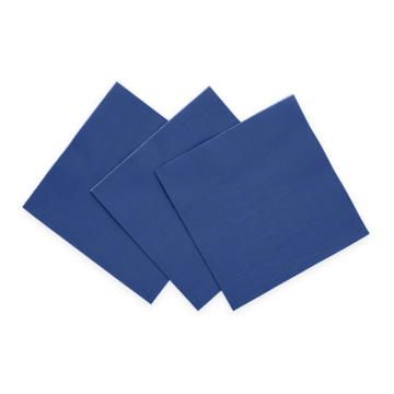 Dunkelblaue Servietten 20x - 33x33cm