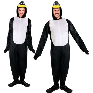 Pinguin Overall-Kostüm für Erwachsene