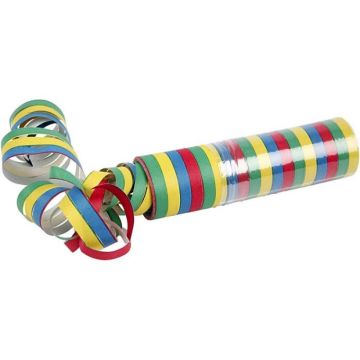 Bunte Luftschlangen 3x