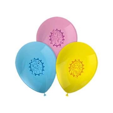 Ballons mit Disney Prinzessinnen Motiven 8x
