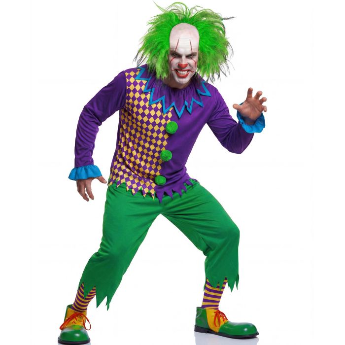 Buntes Joker-Kostüm für Herren