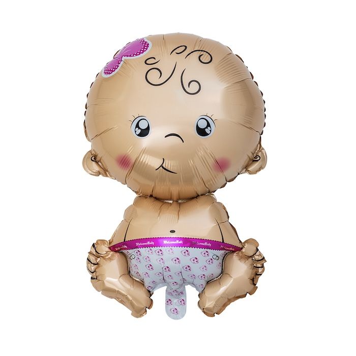 Baby Mädchen Folienballon 60 cm