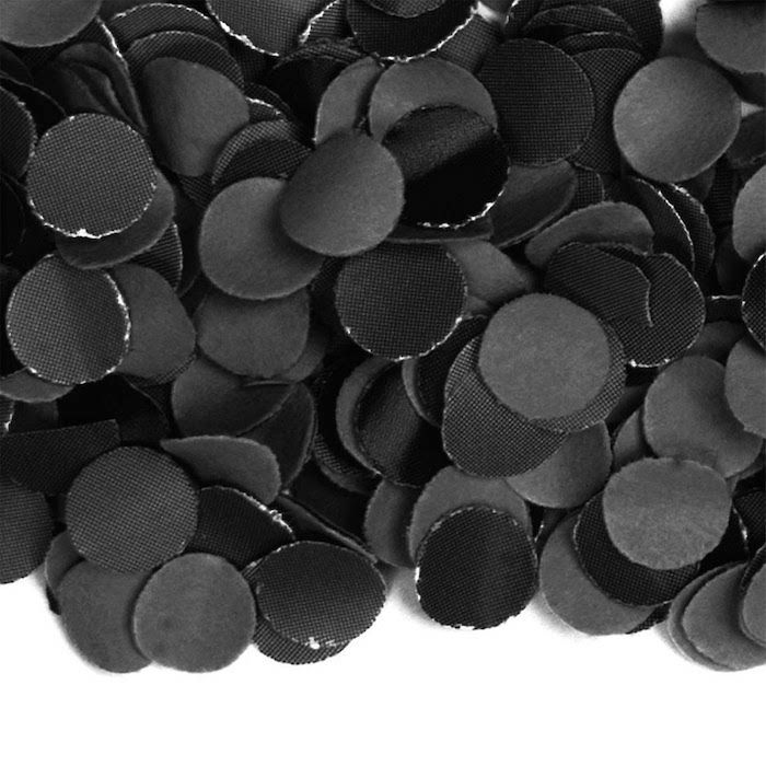 Schwarzes loses Konfetti - 1 kg