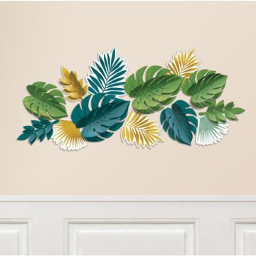 Monstera & Palme Dekoration 13x