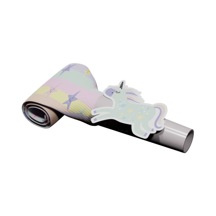 Einhorn Party Rutscher 6x - 24 cm