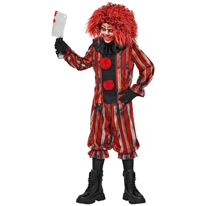 Gruselig Clownkostüm für Jungen