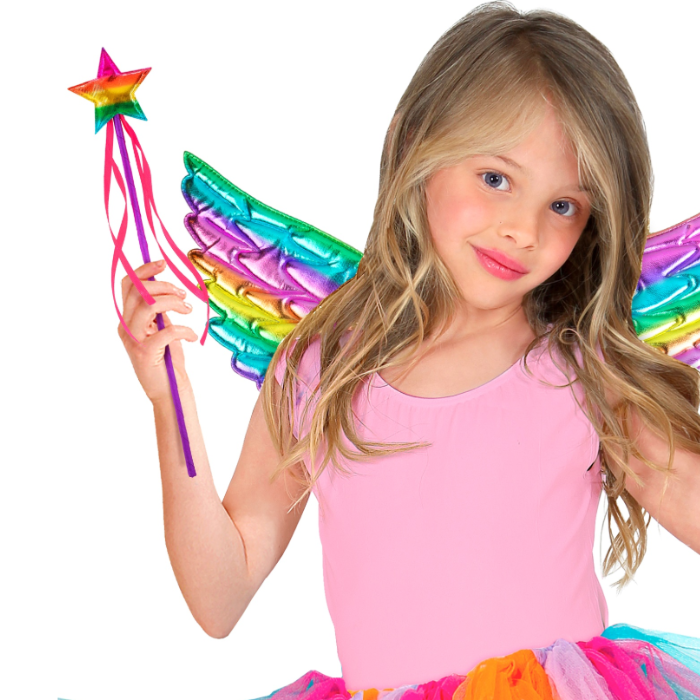 Regenbogen-Zauberstab für Kinder