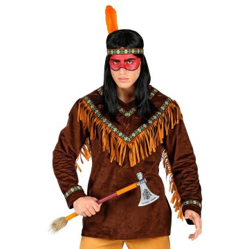 Indianerkostüm mit Fransen und Stirnband