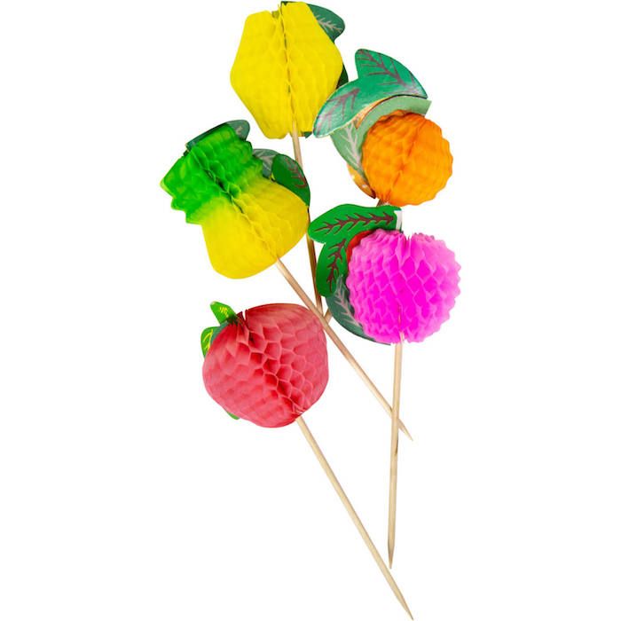 Honeycombs Frucht Holzspieße 10x