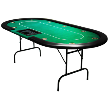 Professioneller Poker Tisch 9 Personen inkl. Becherhalter